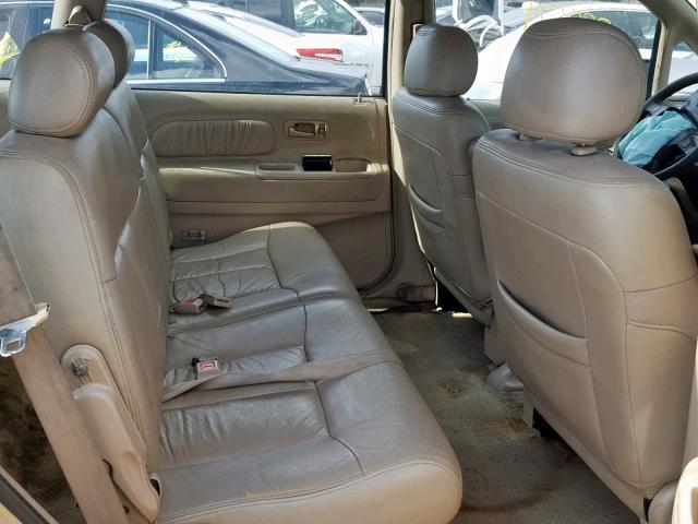 JHMRA1869TC012667 - 1996 HONDA ODYSSEY BA GOLD photo 6