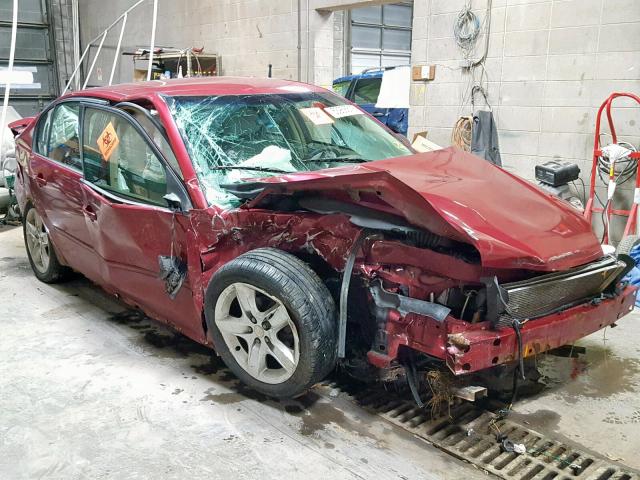 1G1ZT54835F131755 - 2005 CHEVROLET MALIBU LS MAROON photo 1