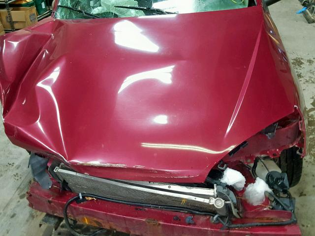 1G1ZT54835F131755 - 2005 CHEVROLET MALIBU LS MAROON photo 7