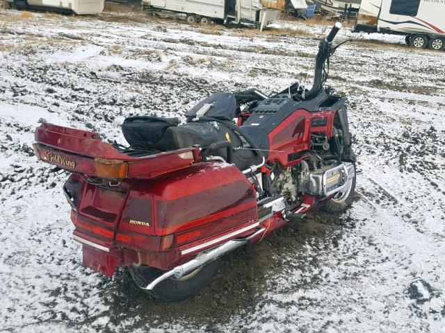 1HFSC2232VA900179 - 1997 HONDA GL1500 SE1 RED photo 4