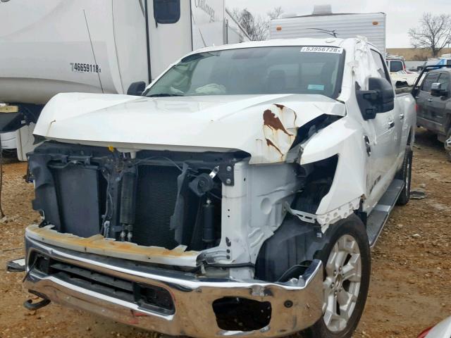 1N6AA1F43GN510922 - 2016 NISSAN TITAN XD S WHITE photo 2