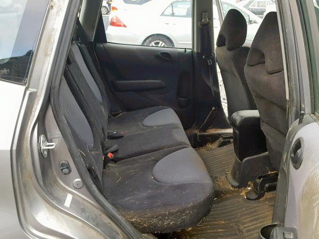 JHMGD37607S038078 - 2007 HONDA FIT S 银色 照片 6