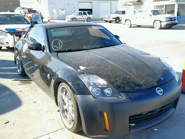 JN1AZ34D85M603578 - 2005 NISSAN 350Z COUPE BLACK photo 1