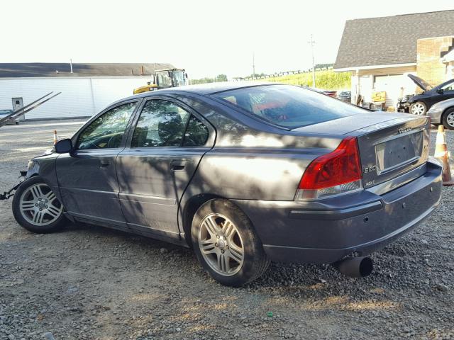 YV1RS592272638858 - 2007 VOLVO S60 2.5T GRAY photo 3