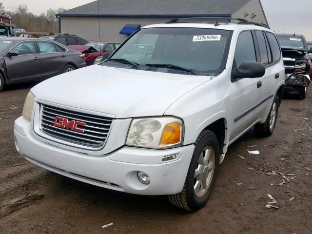 1GKDS13S472146211 - 2007 GMC ENVOY WHITE photo 2