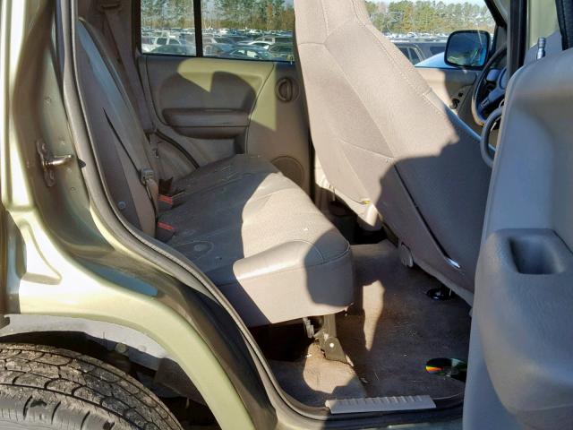 1J4GL38K43W690747 - 2003 JEEP LIBERTY RE GREEN photo 6