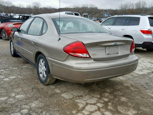 1FAFP56U16A235660 - 2006 FORD TAURUS SEL BROWN photo 3