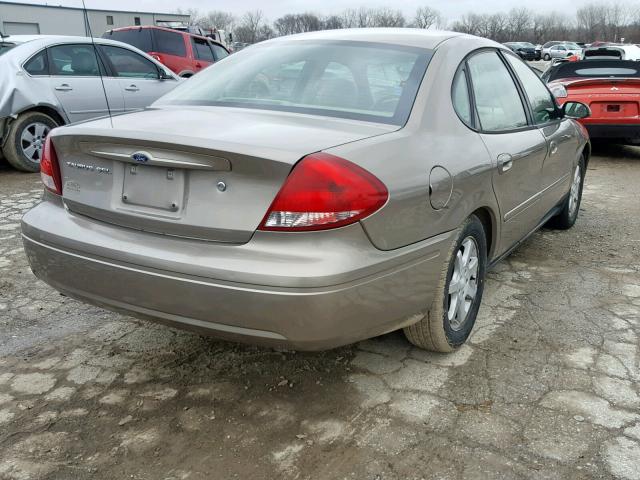 1FAFP56U16A235660 - 2006 FORD TAURUS SEL BROWN photo 4