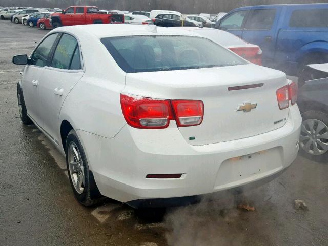 1G11C5SLXFF163074 - 2015 CHEVROLET MALIBU 1LT WHITE photo 3