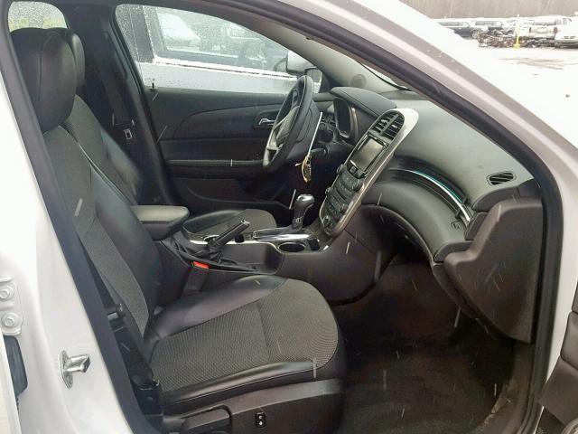 1G11C5SLXFF163074 - 2015 CHEVROLET MALIBU 1LT WHITE photo 5