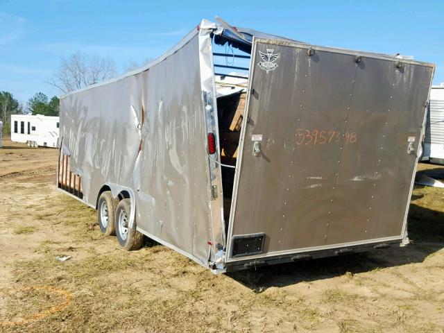 7F81E2423HD001116 - 2017 EMPI TRAILER SILVER photo 3