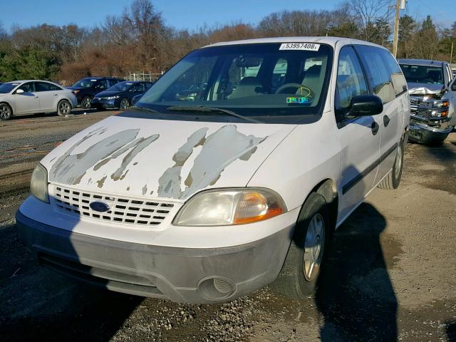 2FMZA50401BB69242 - 2001 FORD WINDSTAR L WHITE photo 2