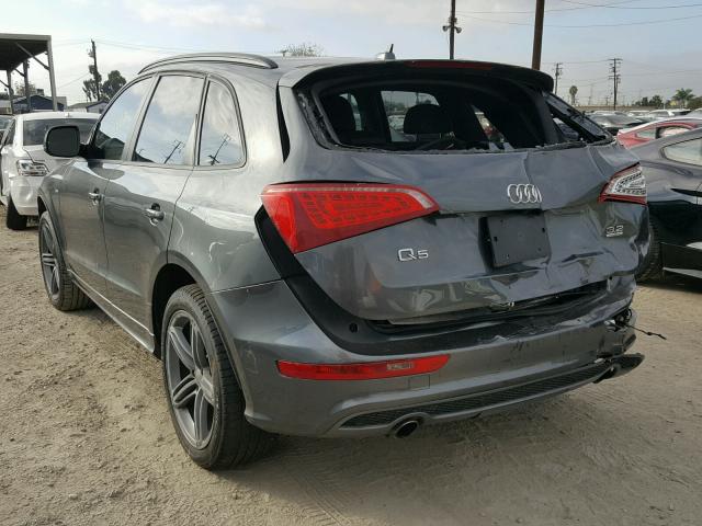 WA1WKAFP2CA038577 - 2012 AUDI Q5 PRESTIG GRAY photo 3