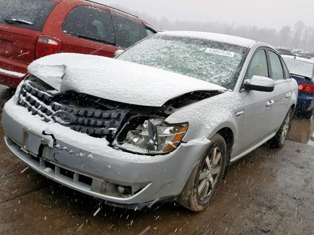 1FAHP24W29G105089 - 2009 FORD TAURUS SEL SILVER photo 2