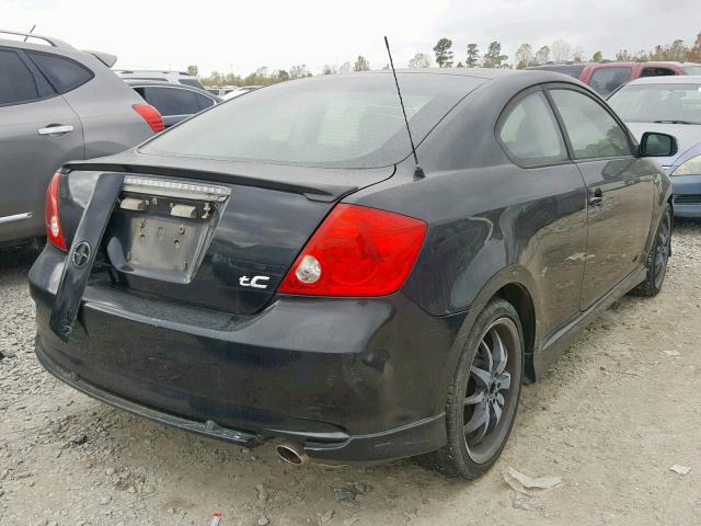 JTKDE167160088488 - 2006 TOYOTA SCION TC BLACK photo 4
