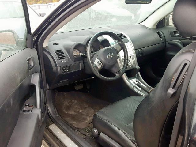 JTKDE167160088488 - 2006 TOYOTA SCION TC BLACK photo 9