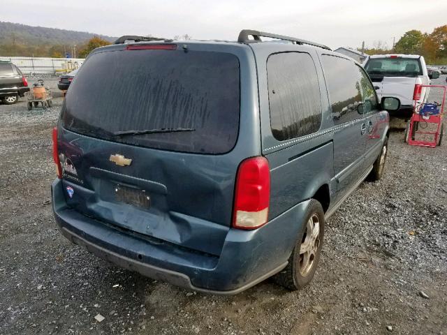 1GNDV23L15D232103 - 2005 CHEVROLET UPLANDER L BLUE photo 4