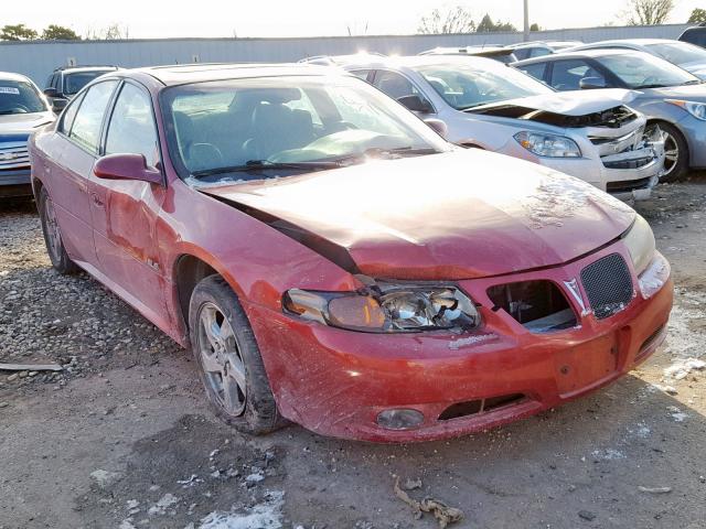 1G2HY52KX5U150533 - 2005 PONTIAC BONNEVILLE RED photo 1