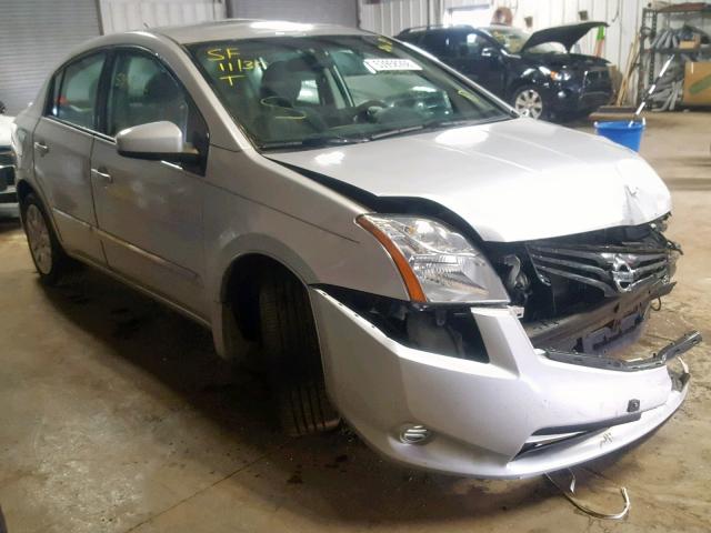 3N1AB6AP5CL763610 - 2012 NISSAN SENTRA 2.0 SILVER photo 1