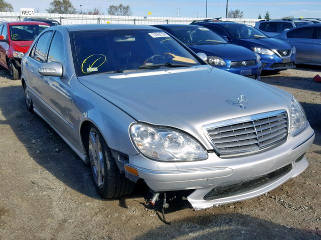 WDBNG84J03A378965 - 2003 MERCEDES-BENZ S 500 4MAT SILVER photo 1