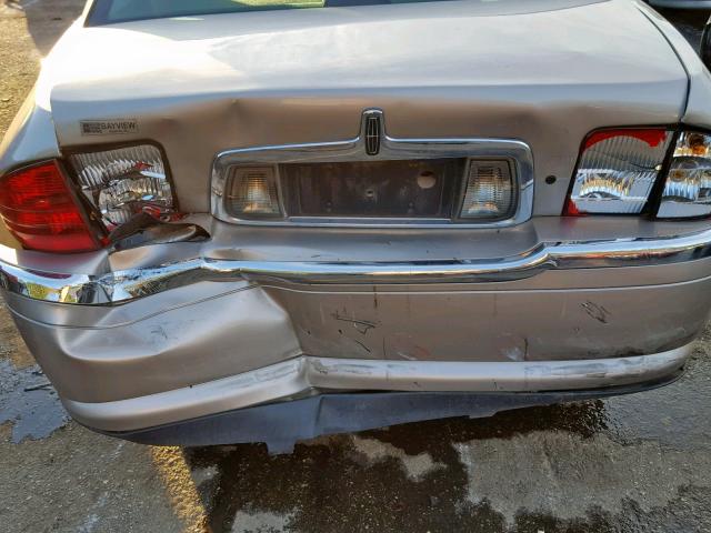 1LNHM86S62Y638672 - 2002 LINCOLN LS BEIGE photo 9