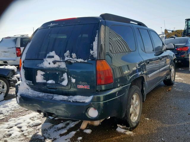 1GKET16S966100586 - 2006 GMC ENVOY XL GREEN photo 4