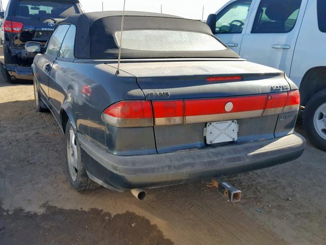 YS3DF75N9V7010675 - 1997 SAAB 900 SE TUR GREEN photo 3