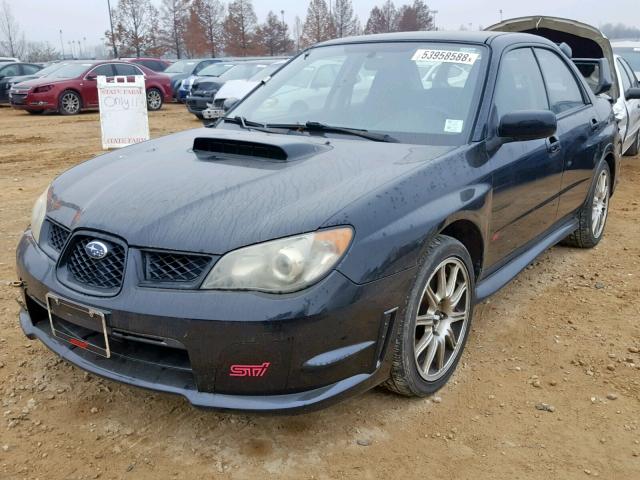 JF1GD70666L511628 - 2006 SUBARU IMPREZA WR BLACK photo 2