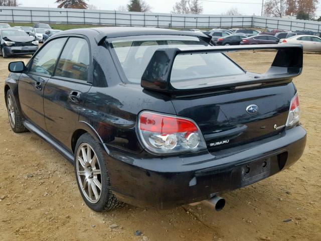 JF1GD70666L511628 - 2006 SUBARU IMPREZA WR BLACK photo 3