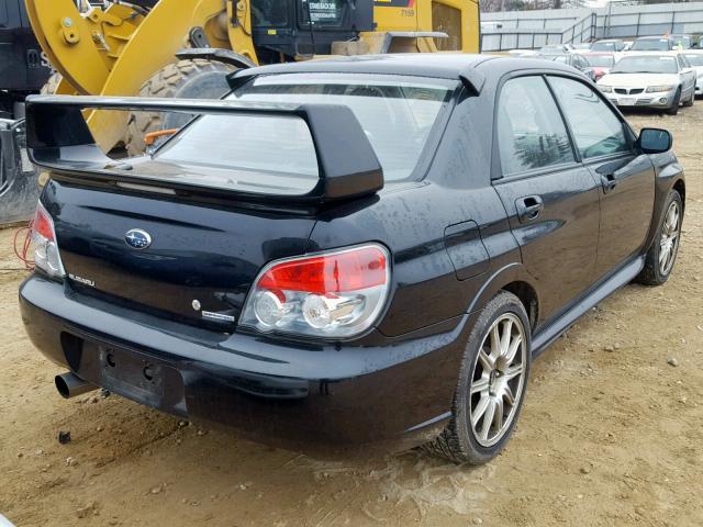 JF1GD70666L511628 - 2006 SUBARU IMPREZA WR BLACK photo 4