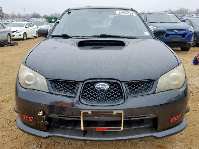 JF1GD70666L511628 - 2006 SUBARU IMPREZA WR BLACK photo 9