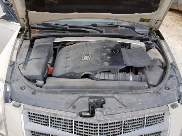 1G6DJ5EV3A0108780 - 2010 CADILLAC CTS PERFOR CREAM photo 7