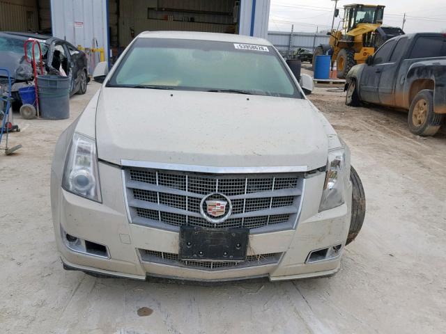 1G6DJ5EV3A0108780 - 2010 CADILLAC CTS PERFOR CREAM photo 9