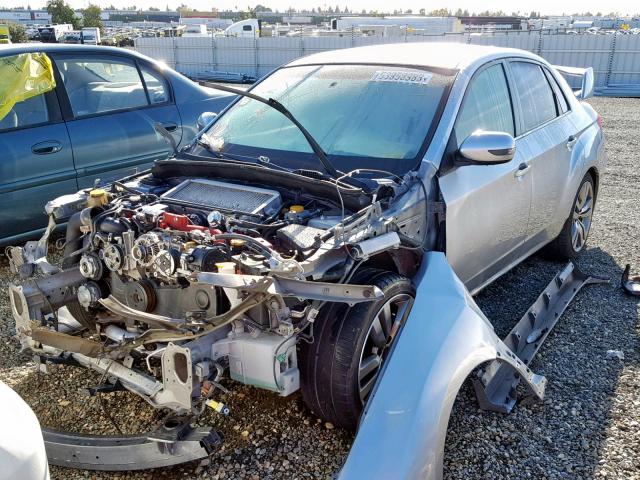 JF1GV8J69EL009406 - 2014 SUBARU IMPREZA WR SILVER photo 2