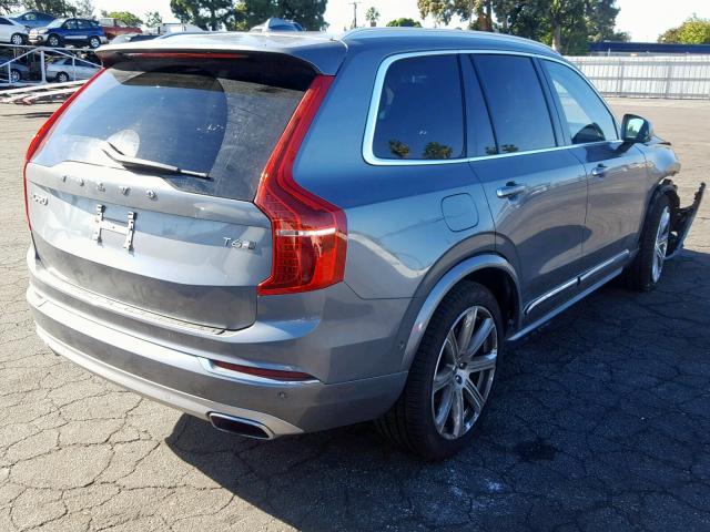 YV4A22PL8J1329273 - 2018 VOLVO XC90 T6 GRAY photo 4