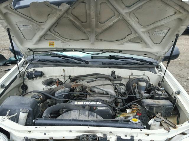 5TBJN3212YS115228 - 2000 TOYOTA TUNDRA WHITE photo 7