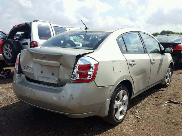 3N1AB61E88L630345 - 2008 NISSAN SENTRA 2.0 SILVER photo 4