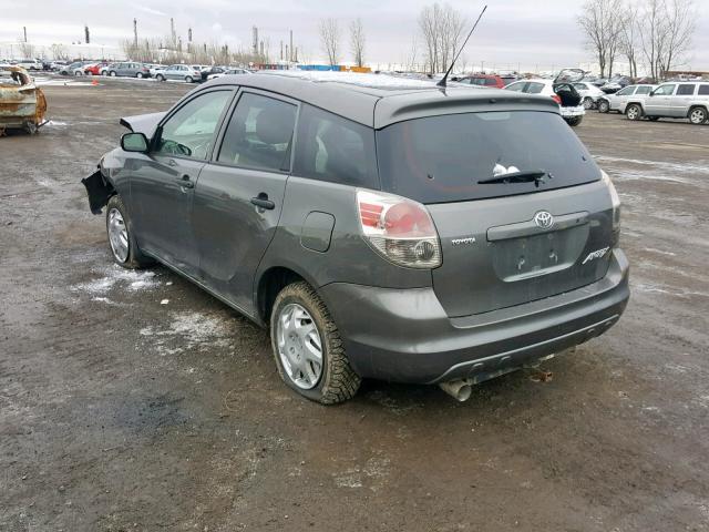 2T1KR32E37C683045 - 2007 TOYOTA COROLLA MA GRAY photo 3