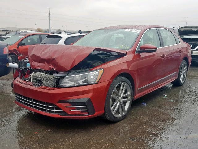 1VWAS7A3XGC059286 - 2016 VOLKSWAGEN PASSAT S RED photo 2