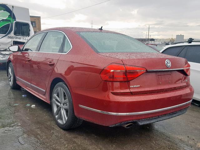 1VWAS7A3XGC059286 - 2016 VOLKSWAGEN PASSAT S RED photo 3