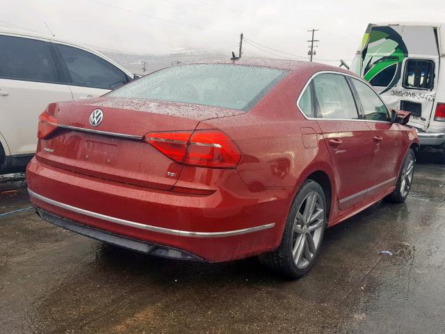 1VWAS7A3XGC059286 - 2016 VOLKSWAGEN PASSAT S RED photo 4