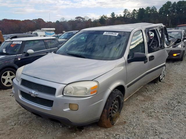 1GNDV23137D116208 - 2007 CHEVROLET UPLANDER L SILVER photo 2