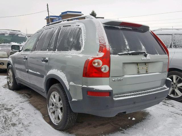 YV1CZ911451172297 - 2005 VOLVO XC90 T6 GRAY photo 3