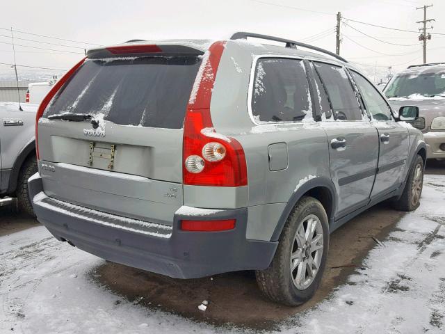 YV1CZ911451172297 - 2005 VOLVO XC90 T6 GRAY photo 4