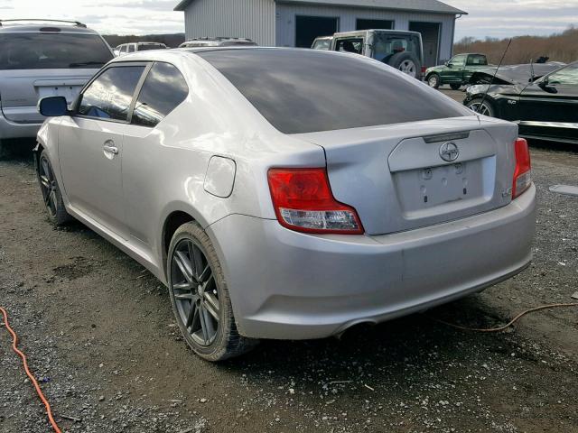 JTKJF5C78B3014098 - 2011 TOYOTA SCION TC ვერცხლისფერი ფოტო 3