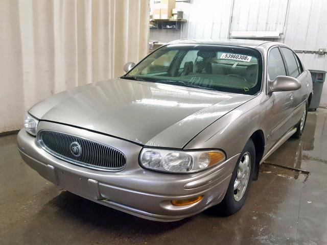 1G4HP54K31U210704 - 2001 BUICK LESABRE CU TAN photo 2