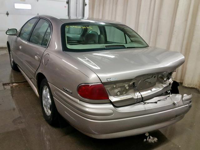 1G4HP54K31U210704 - 2001 BUICK LESABRE CU TAN photo 3