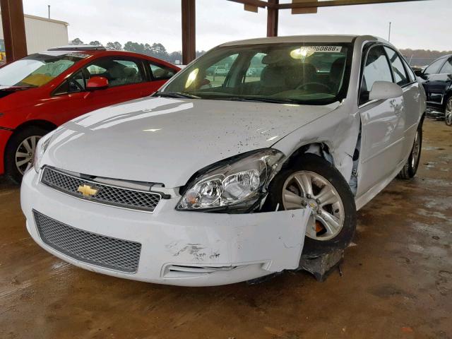 2G1WA5E32F1140029 - 2015 CHEVROLET IMPALA LIM WHITE photo 2