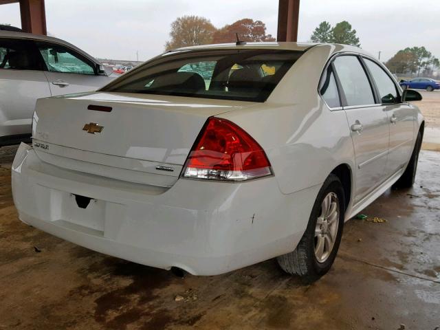 2G1WA5E32F1140029 - 2015 CHEVROLET IMPALA LIM WHITE photo 4