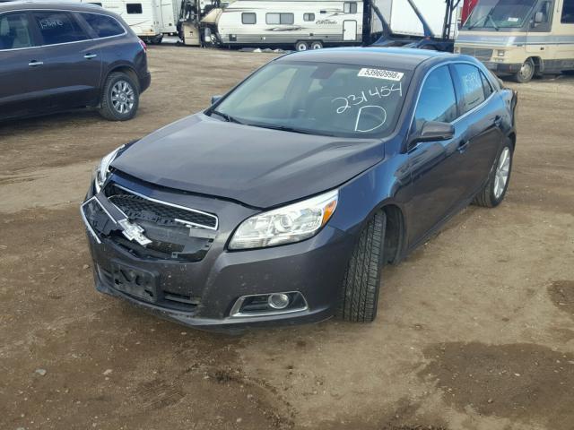 1G11E5SA2DF231454 - 2013 CHEVROLET MALIBU 2LT CHARCOAL photo 2